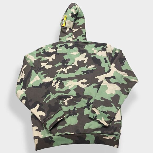 Adidas Originals x Jeremy Scott Mens size Medium Camouflage Hoodie H53373 New - Picture 8 of 11